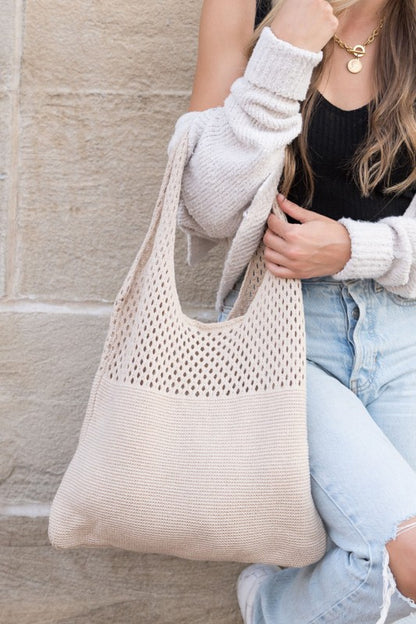 Soft Knit Hobo Bag - Tigbuls Variety Fashion