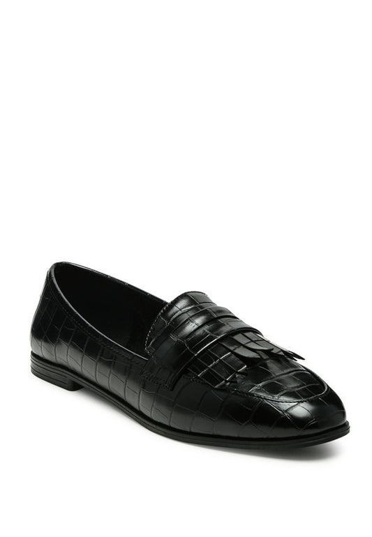 PECKER BLACK PATENT PU EVERYDAY LOAFER - Tigbuls Variety Fashion