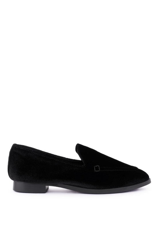 LUXE-LAP Velvet Handcrafted Loafers - Tigbuls Variety Fashion