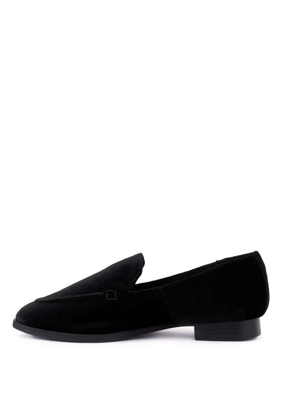 LUXE-LAP Velvet Handcrafted Loafers - Tigbuls Variety Fashion