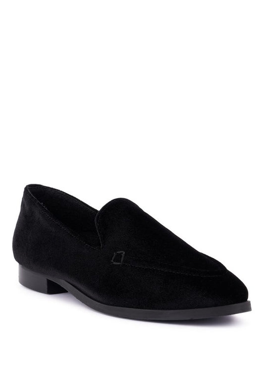 LUXE-LAP Velvet Handcrafted Loafers - Tigbuls Variety Fashion