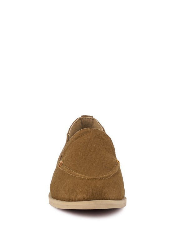 BOUGIE Organic Canvas Loafers - Tigbuls Variety Fashion