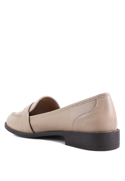 Sheboss Buckle Detail Loafers - Tigbul's Variety Fashion Shop