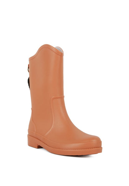 Overcloud Stylish High Rainboots - Tigbul's Variety Fashion Shop