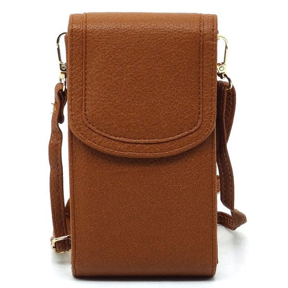 Calin Flap Cell Phone Purse Crossbody Bag - Tigbul's Variety Fashion Shop