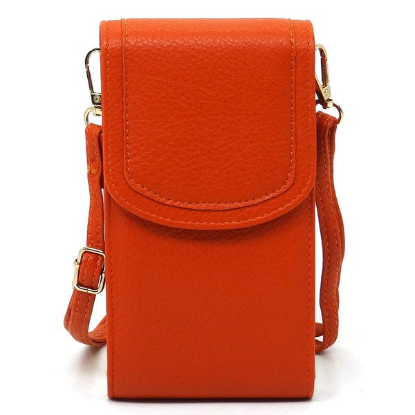 Calin Flap Cell Phone Purse Crossbody Bag - Tigbul's Variety Fashion Shop