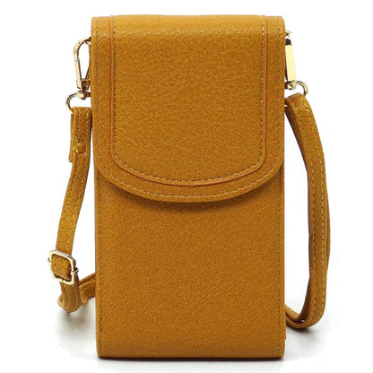 Calin Flap Cell Phone Purse Crossbody Bag - Tigbul's Variety Fashion Shop