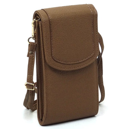 Calin Flap Cell Phone Purse Crossbody Bag - Tigbul's Variety Fashion Shop
