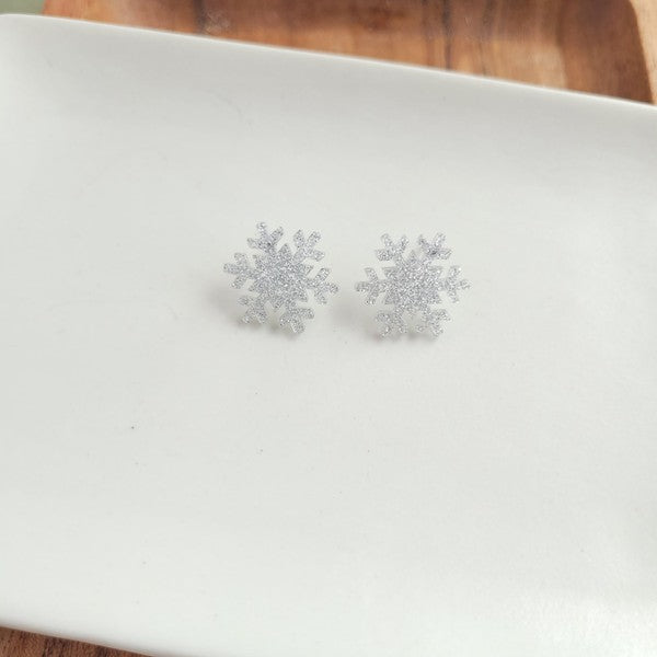 Snowflake Studs - Tigbuls Variety Fashion