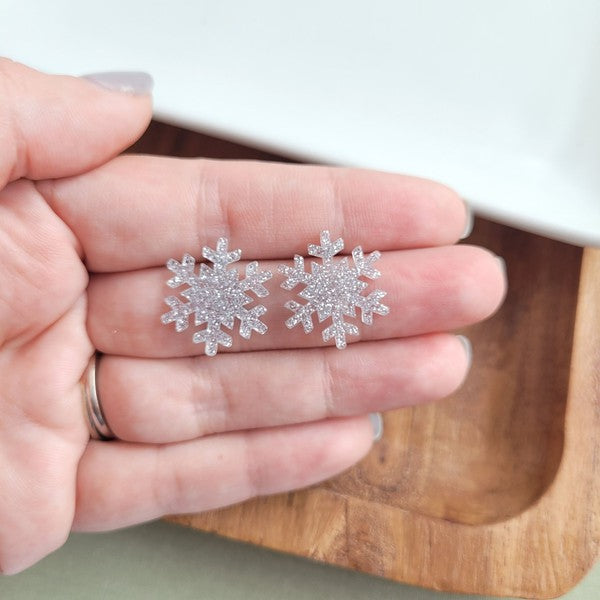 Snowflake Studs - Tigbuls Variety Fashion