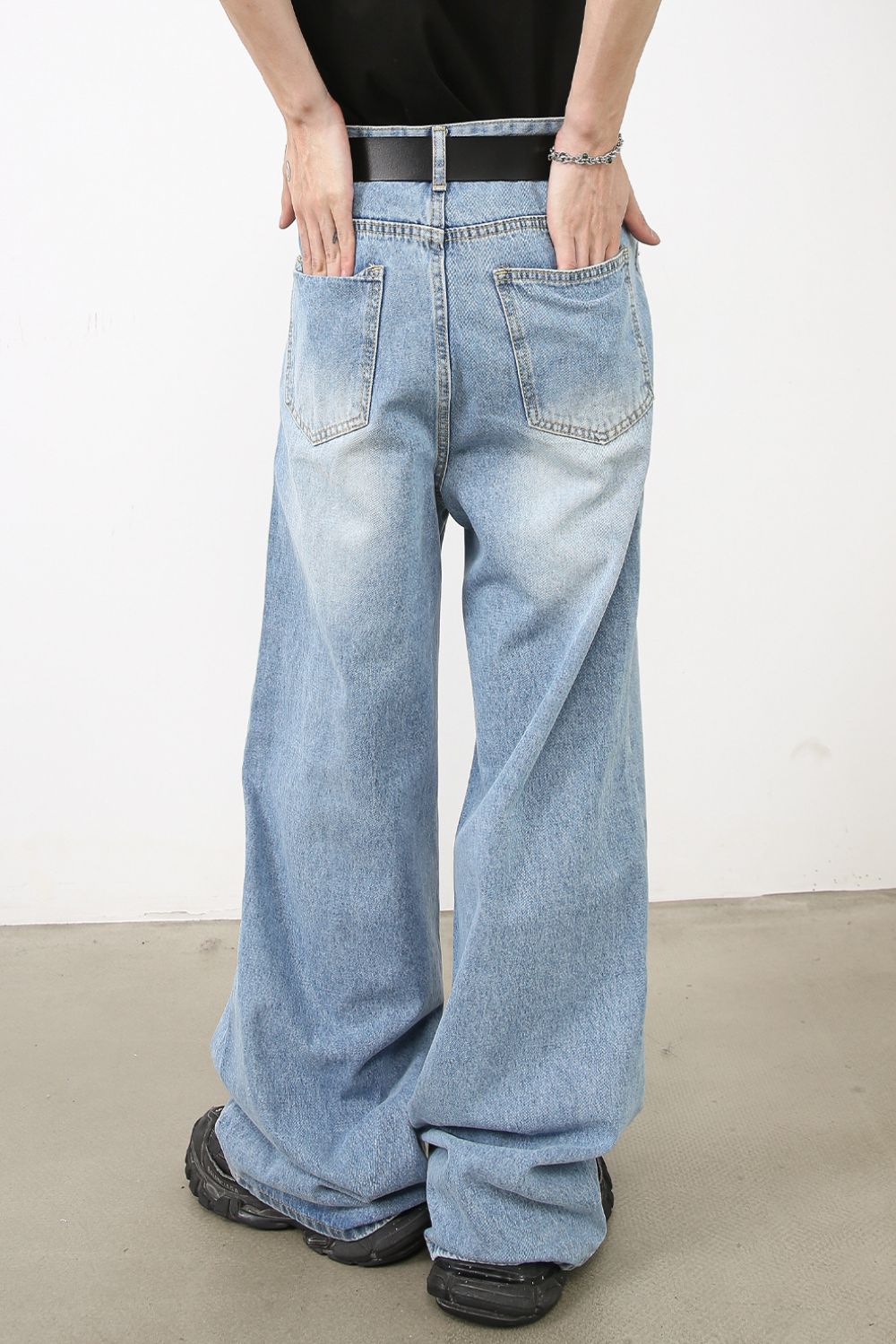 Men's Wide Leg Jeans - Tigbul's Variety Fashion Shop