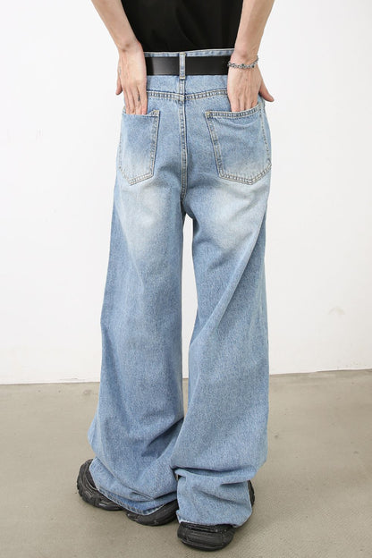 Men's Wide Leg Jeans - Tigbul's Variety Fashion Shop