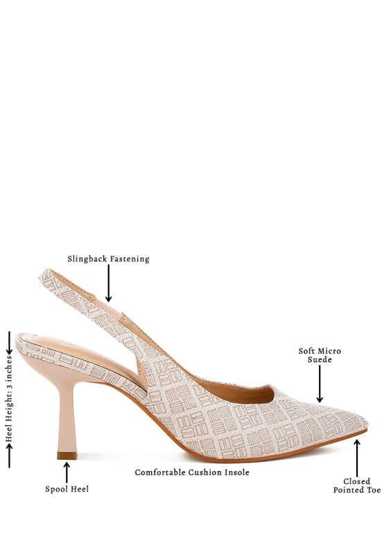 Faina Pointed Toe Kitten Heel Pumps - Tigbul's Variety Fashion Shop