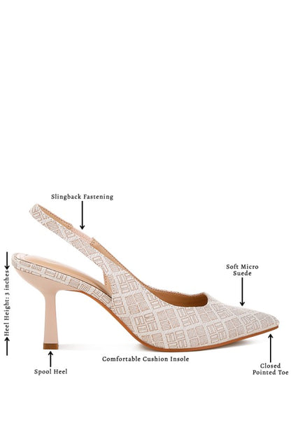 Faina Pointed Toe Kitten Heel Pumps - Tigbul's Variety Fashion Shop