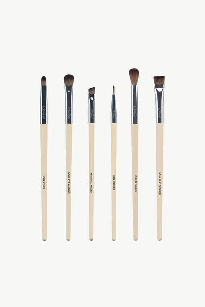 Lafeel Full Eye Brush Set in Taupe - Tigbuls Variety Fashion