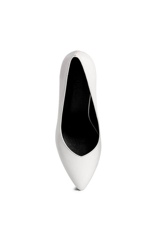 ROTHKO Black Patent Stiletto Sandals - Tigbul's Variety Fashion Shop