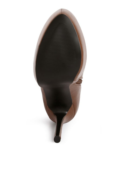 Marsha High Platform Stiletto Ankle Boot - Tigbul's Variety Fashion Shop