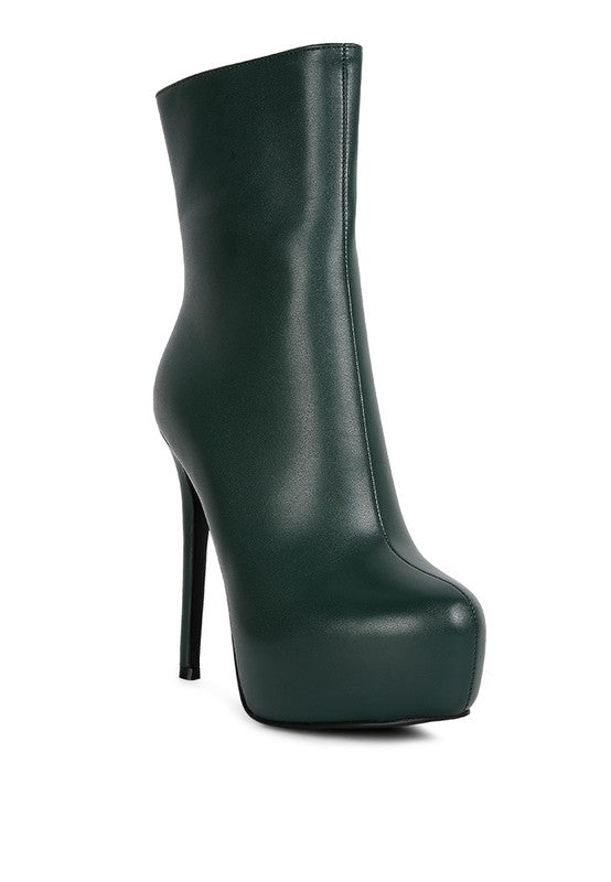 Marsha High Platform Stiletto Ankle Boot - Tigbul's Variety Fashion Shop