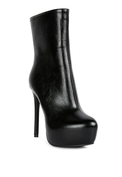 Marsha High Platform Stiletto Ankle Boot - Tigbul's Variety Fashion Shop