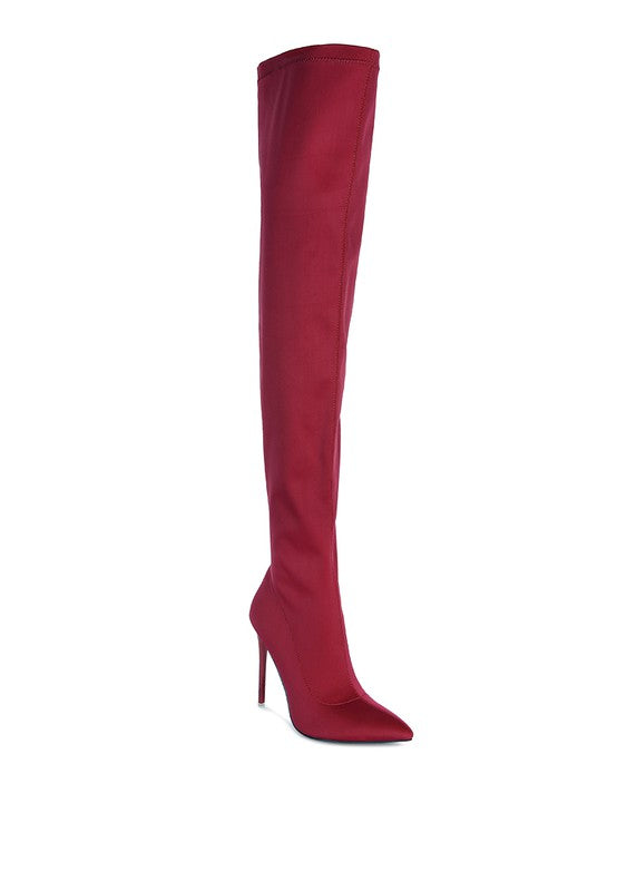 Lolling High Heel Long Boots - Tigbuls Variety Fashion