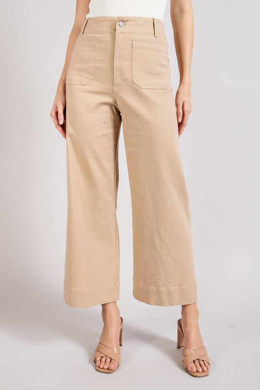 Soft Washed Wide Leg Pants - Tigbuls Variety Fashion