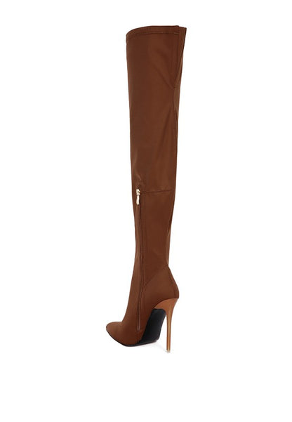 No Calm Superstretch Stiletto Long Boot - Tigbuls Variety Fashion