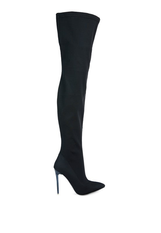 No Calm Superstretch Stiletto Long Boot - Tigbuls Variety Fashion