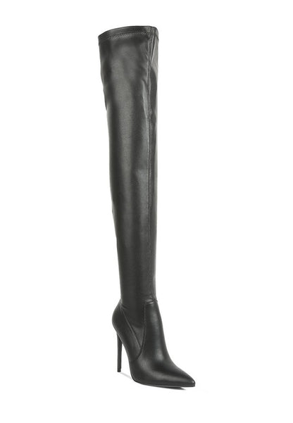 Gush Over Knee High Heel Boots - Tigbuls Variety Fashion