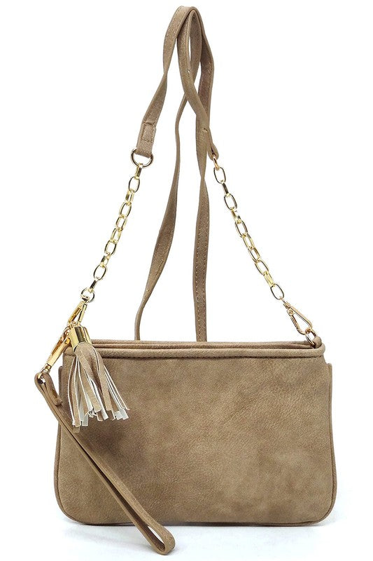 Calin Crossbody Bag Clutch Wristlet - Tigbul's Variety Fashion Shop