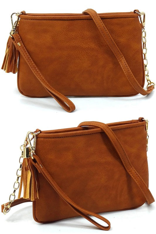 Calin Crossbody Bag Clutch Wristlet - Tigbul's Variety Fashion Shop