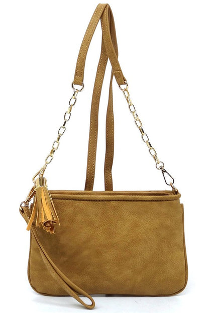Calin Crossbody Bag Clutch Wristlet - Tigbul's Variety Fashion Shop