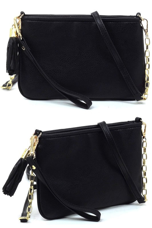 Calin Crossbody Bag Clutch Wristlet - Tigbul's Variety Fashion Shop
