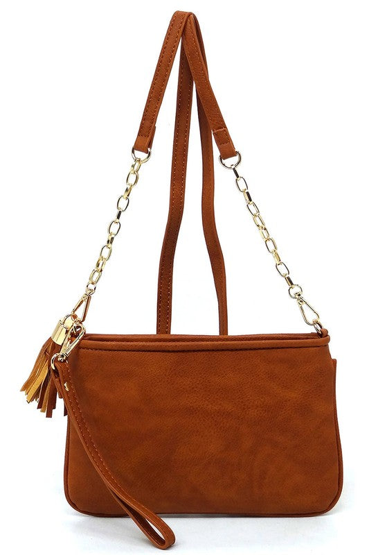 Calin Crossbody Bag Clutch Wristlet - Tigbul's Variety Fashion Shop