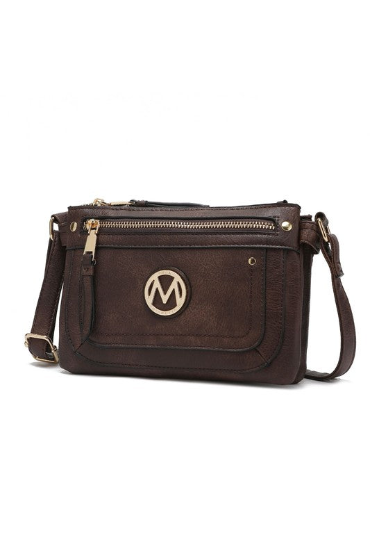 MKF Collection Elaina Crossbody Handbag by Mia K - Tigbul's Variety Fashion Shop