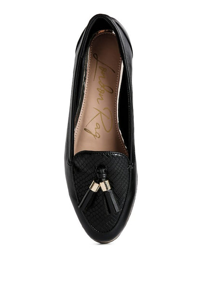 Cabbose Casual Bow Loafers - Tigbuls Variety Fashion