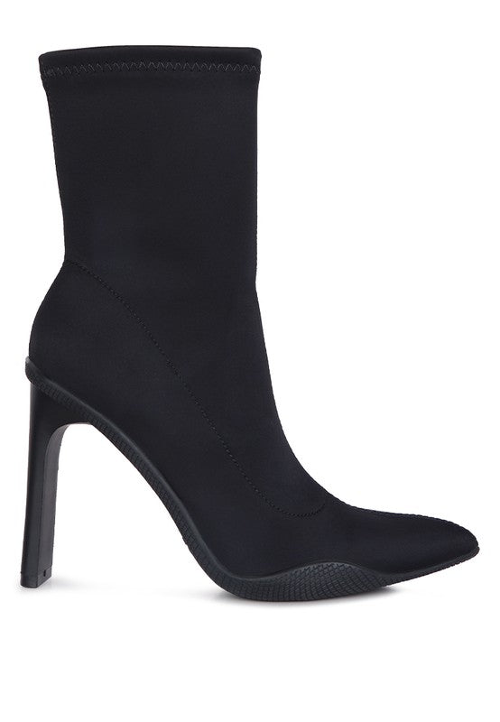 Tokens Pointed Heel Ankle Boots - Tigbuls Variety Fashion