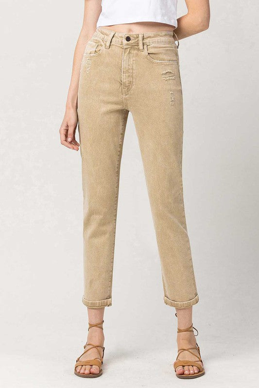 Super High Rise Mom Jeans - Tigbuls Variety Fashion