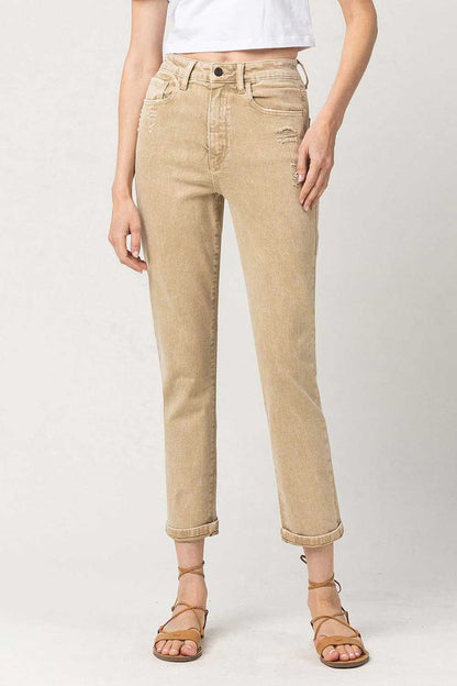 Super High Rise Mom Jeans - Tigbuls Variety Fashion