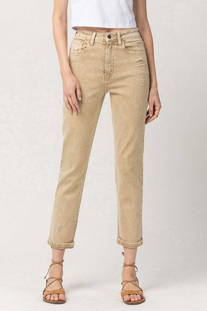 Super High Rise Mom Jeans - Tigbuls Variety Fashion