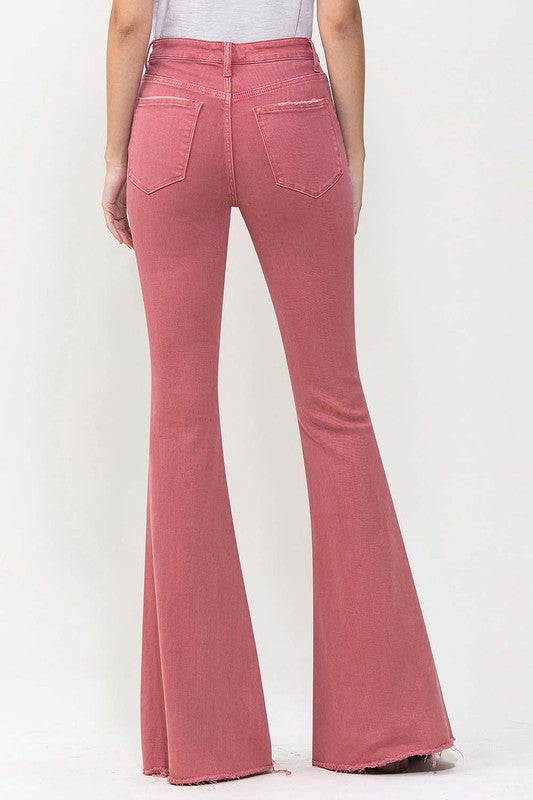 High Rise Super Flare Jeans - Tigbuls Variety Fashion