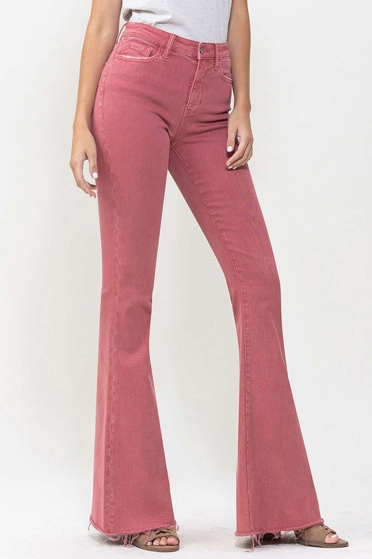 High Rise Super Flare Jeans - Tigbuls Variety Fashion