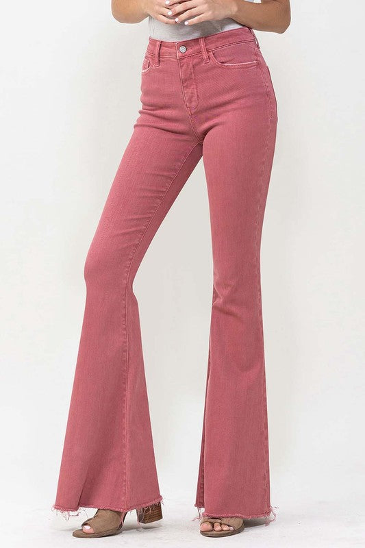 High Rise Super Flare Jeans - Tigbuls Variety Fashion