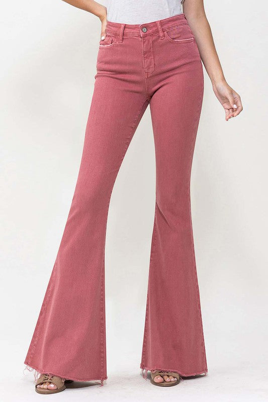 High Rise Super Flare Jeans - Tigbuls Variety Fashion