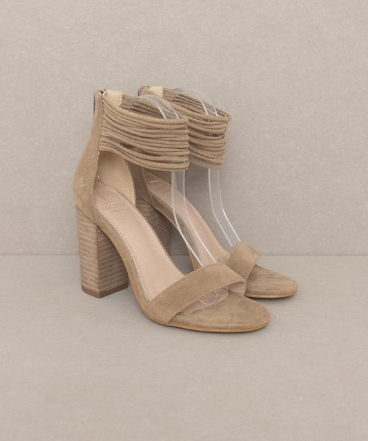 Oasis Society Blake - Strappy Ankle Wrapped Heel - Tigbuls Variety Fashion