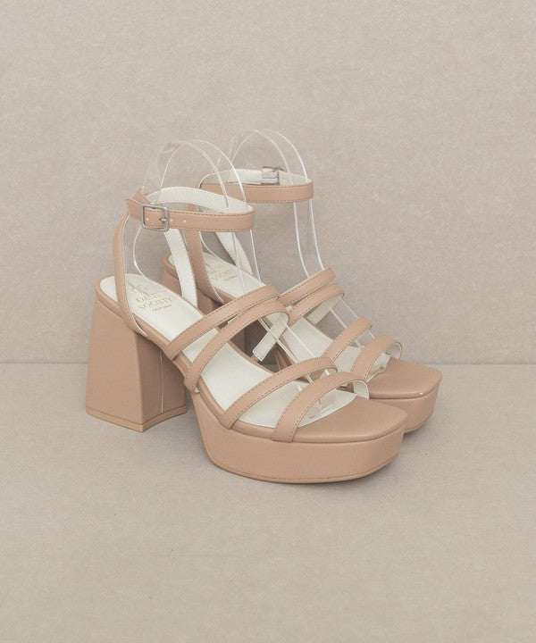 OASIS SOCIETY Talia - Strappy platform heel - Tigbuls Variety Fashion