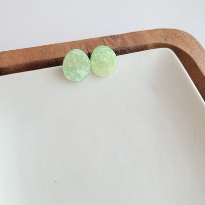 Easter Egg Studs - Pastel green - Tigbul's Variety Fashion Shop