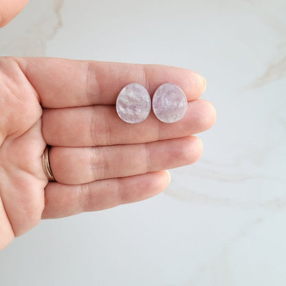 Easter Egg Studs - Lavender - Tigbul's Variety Fashion Shop