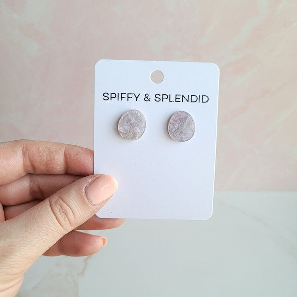 Easter Egg Studs - Lavender - Tigbul's Variety Fashion Shop
