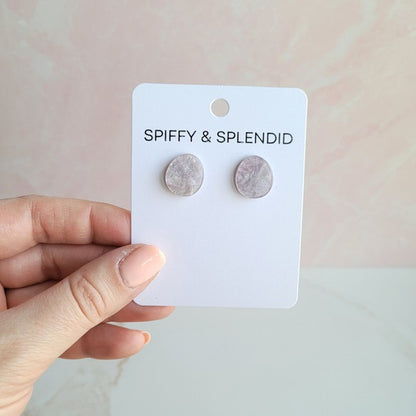 Easter Egg Studs - Lavender - Tigbul's Variety Fashion Shop