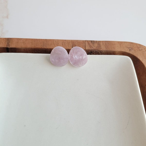 Easter Egg Studs - Lavender - Tigbul's Variety Fashion Shop